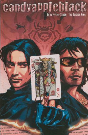 Candyappleblack 5 published by Good Intentions Paving Co with cover art by Marc Sasso