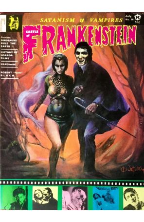 Castle of Frankenstein 16 published by Gothic Castle with cover art by Ken Kelly