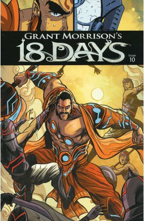 18 Days (2nd Series) 10 published by Graphic India with cover art by Jeevan Kang