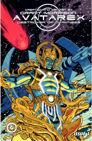 Avatarex (Grant Morrison's) 1A published by Graphic India with cover art by Adam Moore