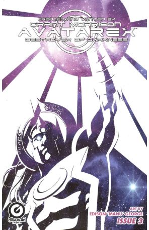 Avatarex (Grant Morrison's) 3 published by Graphic India with cover art by Jeevan Kang