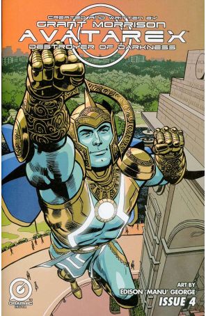 Avatarex (Grant Morrison's) 4C published by Graphic India with cover art by Adam Moore