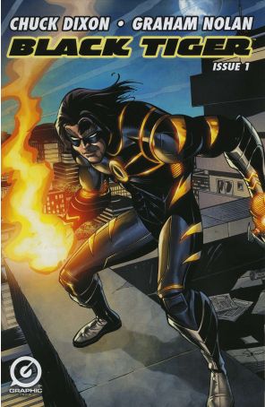 Black Tiger 1 published by Graphic India with cover art by Graham Nolan