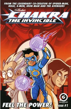 Chakra the Invincible 1 published by Graphic India with cover art by Jeevan Kang
