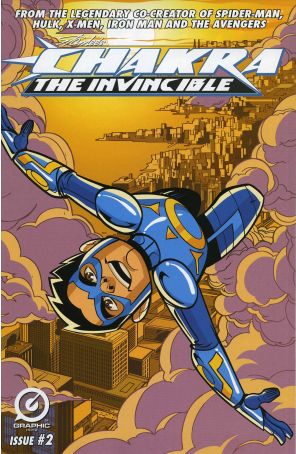Chakra the Invincible 2 published by Graphic India with cover art by Jeevan Kang