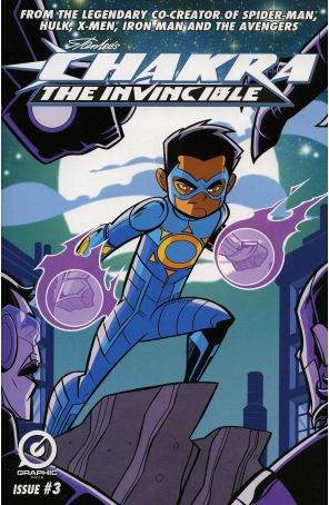 Chakra the Invincible 3 published by Graphic India with cover art by Jeevan Kang
