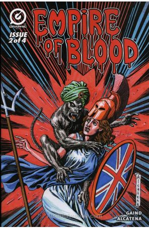 Empire Of Blood 2 published by Graphic India with cover art by Enrique Alacatena