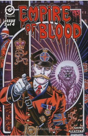 Empire Of Blood 3 published by Graphic India with cover art by Enrique Alacatena