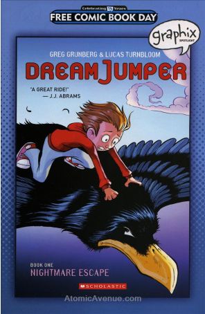 Dream Jumper FCBD 2016 published by Graphix with cover art by Lucas Turnboom