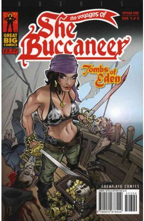The Voyages of the SheBuccaneer 1 published by Great Big with cover art by Will Hughes
