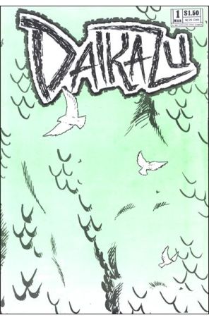 Daikazu 1 (2nd) published by Ground Zero with cover art by Mike Wolfer