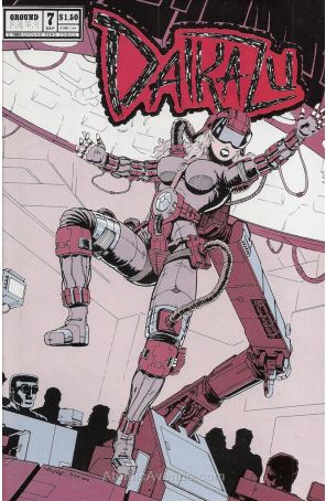 Daikazu 7 published by Ground Zero with cover art by Mike Wolfer