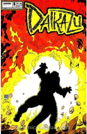 Daikazu 8 published by Ground Zero with cover art by Mike Wolfer