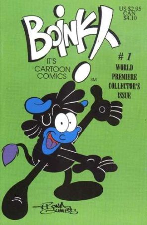 Boink! It's Cartoon Comics 1 published by Gumbstion