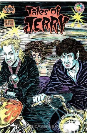 Tales of Jerry 9 published by Hacienda with cover art by Dave Garcia and Jane Jenkins Oliver