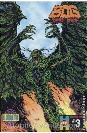 Bog Swamp Demon 3 published by Hall of Heroes with cover art by Stephen R. Bissete