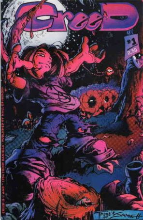 CreeD (1st Series) 1 published by Hall of Heroes with cover art by Trent Kaniuga