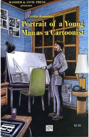 Portrait of a Young Man as a Cartoonist 1 published by Hammer & Anvil