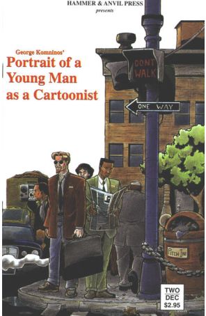 Portrait of a Young Man as a Cartoonist 2 published by Hammer & Anvil