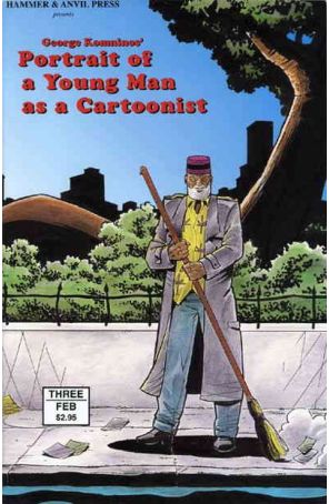 Portrait of a Young Man as a Cartoonist 3 published by Hammer & Anvil