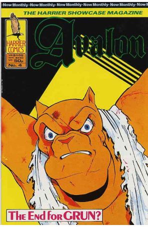 Avalon 4 published by Harrier with cover art by Paul Marshall