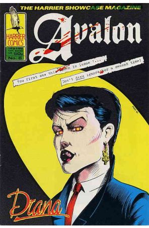 Avalon 6 published by Harrier with cover art by Mark Lockett