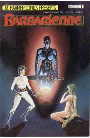 Barbarienne (Harrier) 1 published by Harrier with cover art by Nick Neocleous