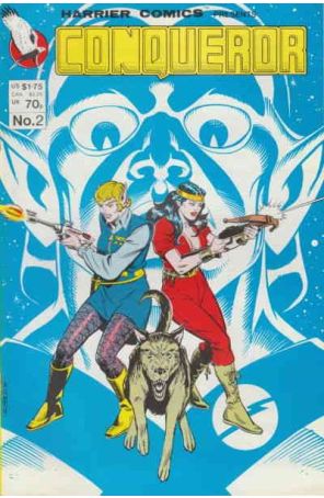 Conqueror 2 published by Harrier with cover art by Dave Gibbons
