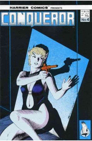 Conqueror 4 published by Harrier with cover art by John Bolton