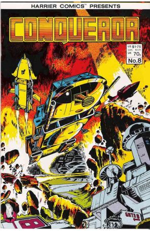Conqueror 8 published by Harrier with cover art by Graham Bleathman