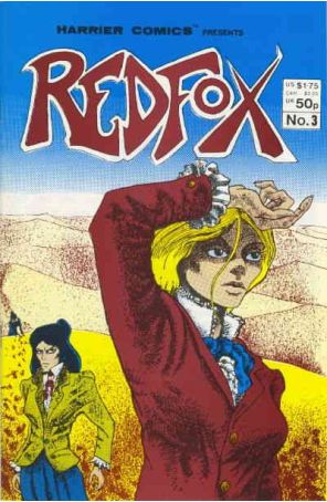 Redfox 3 published by Harrier with cover art by Melvyn James