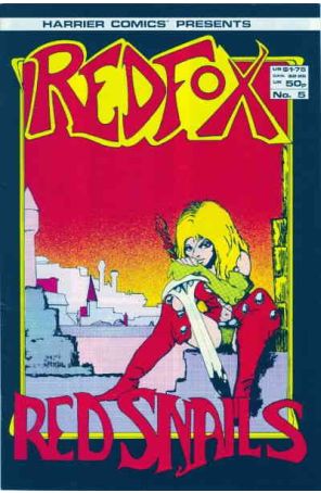 Redfox 5 published by Harrier with cover art by Fox