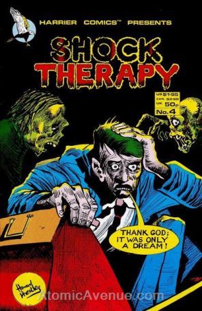 Shock Therapy 4 published by Harrier with cover art by Howard Priestley