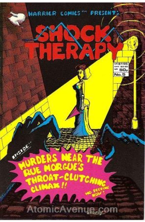 Shock Therapy 5 published by Harrier with cover art by Howard Priestley