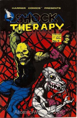 Shock Therapy 6 published by Harrier with cover art by Howard Priestley