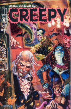 Creepy: The Limited Series 1 published by Harris with cover art by Dan Brereton