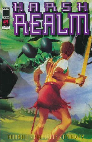Harsh Realm 5 published by Harris with cover art by John Estes