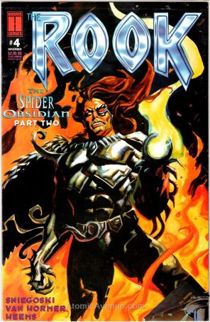 The Rook 4 published by Harris with cover art by Dan Brereton