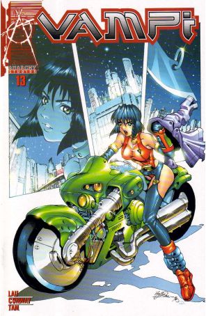 Vampi 13 published by Anarchy with cover art by Kevin Lau