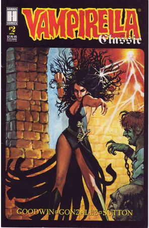 Vampirella Classic 2 published by Harris with cover art by Bill Hughes