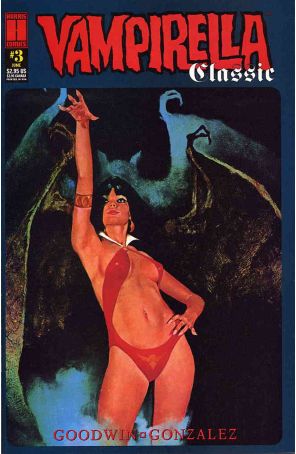 Vampirella Classic 3 published by Harris with cover art by Enrich