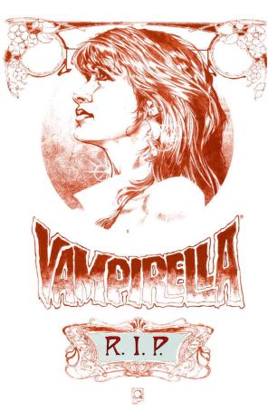 Vampirella Lives 1 published by Harris with cover art by Joe Quesada