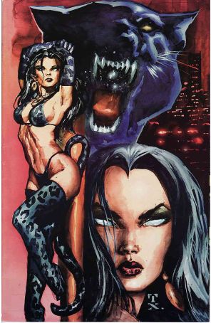 Vampirella Monthly 0C published by Harris with cover art by Mark Texeira