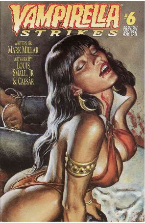 Vampirella Strikes Ashcan 1 published by Harris