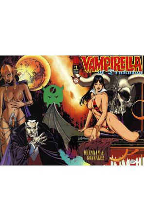 Vampirella of Drakulon 1 published by Harris with cover art by Michael Bair