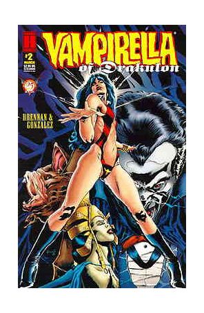 Vampirella of Drakulon 2 published by Harris with cover art by Michael Bair
