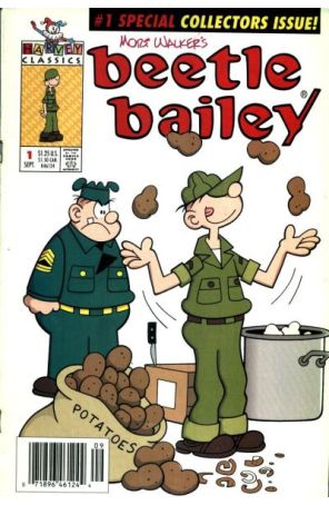 Beetle Bailey (Vol. 2) 1 (Newsstand) published by Harvey