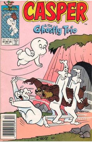 Casper and the Ghostly Trio 10 (Newsstand) published by Harvey