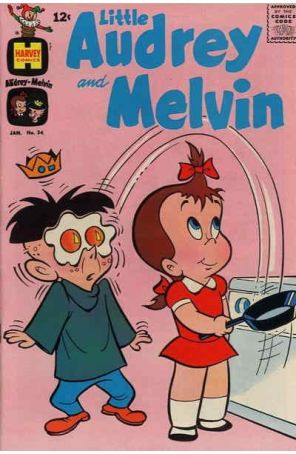 Little Audrey and Melvin 34 published by Harvey