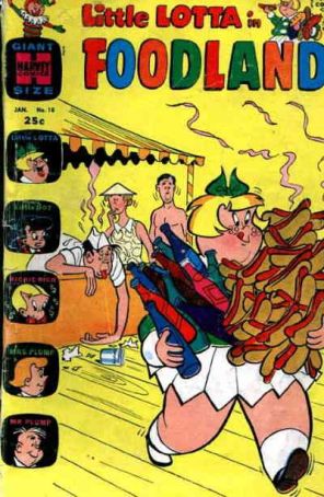 Little Lotta Foodland 10 published by Harvey